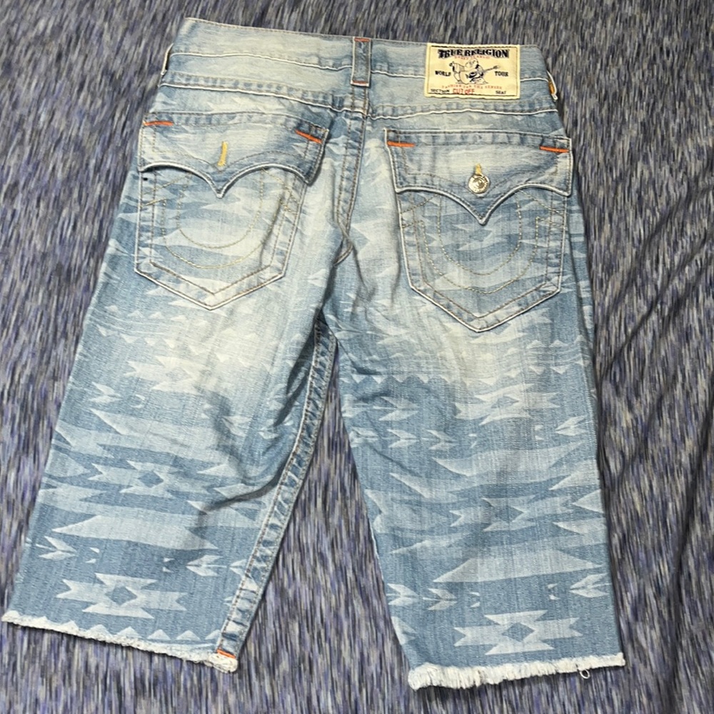 True Religion Cut Off Jeans